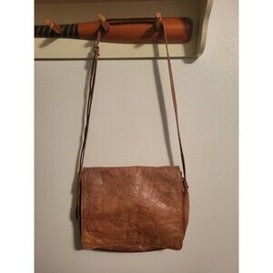 East West Leather Crossbody Bag
